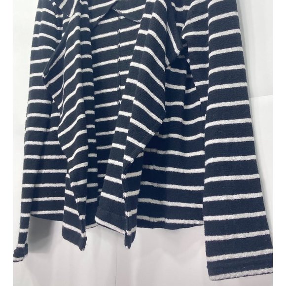 caslon womens jacket blue And white stripes size S - Picture 4 of 10